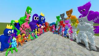 ALL ROBLOX RAINBOW FRIENDS VS ALL POPPY PLAYTIME In Garry's Mod! [poppyplaytime vs Roblox]