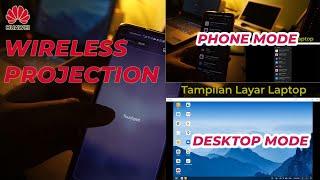 HUAWEI WIRELESS PROJECTION TUTORIAL  - SCREEN MIRRORING HUAWEI NOVA 5T