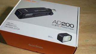 Godox AD200 Unboxing - The newest portable lighting for Photographers!