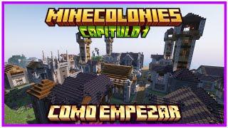 Minecolonies Como EMPEZAR - Minecraft 1.20.1