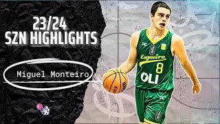 Miguel Monteiro  Highlights 2023/24 || Portugal LPB || CSP Esgueira