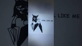 Girl like mee XDD // new oc!! // FT. Miss ali / #fpe #oc #XD #girllikeme #animation #art