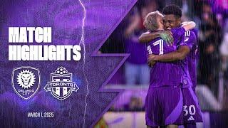 HIGHLIGHTS | 2025 MLS Regular Season | Orlando City SC vs. Toronto FC