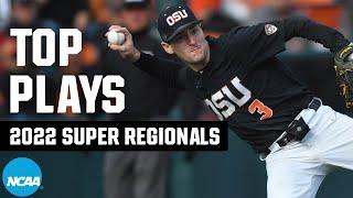 Best defensive plays from 2022 NCAA baseball super regionals