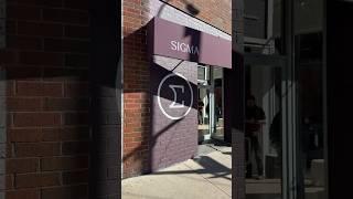 Sigma NYC Pop-Up now open in downtown Manhattan #NYC #SigmaBF
