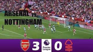 Arsenal vs Nottingham Forest 3-0 | 2024 Premier League | Match Highlights