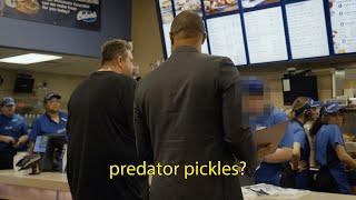 Pred Orders Fast Food While Being Caught!