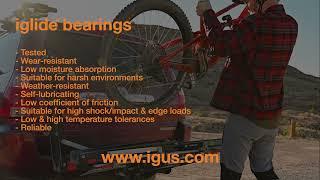 igus® X Quikr Stuff - Wear-resistant bearings for bike racks