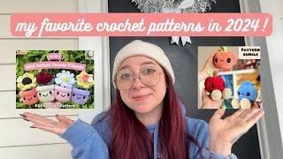 My FAVORITE crochet amigurumi patterns in 2024! Market best sellers!!!