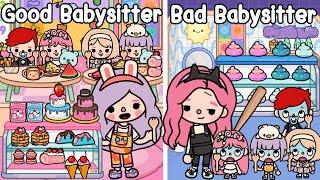 Good Babysitter VS Bad Babysitter  Sad Story | Toca Life Story | Toca Boca | Toca Life World