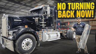 We Stripped Our W900 Race Truck to Bare Frame – Let the Build Begin!