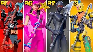 50 Most TRYHARD Fortnite Skin Combos