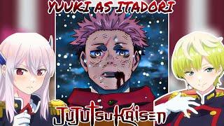 Mato Seihei No Slave React To Yuuki As Itadori  || Jujutsu Kaisen || Gacha React