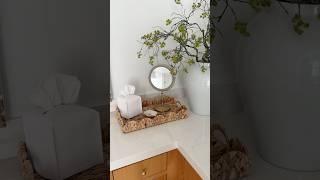 Luxury bathroom inspo on a budget. Shop my link in bio #amazonhomefinds #bathroominspo