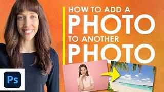 How to add an image to another image in Adobe Photoshop - Picture in Picture