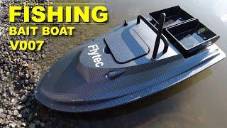 Do you Fish? This RC Boat will take your line far out and drop bait. FLYTEC V007 RC Bait Boat