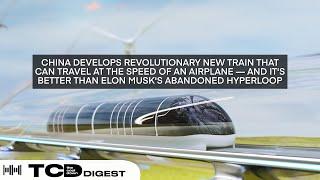 China's new train rivals planes, surpassing Elon Musk's abandoned Hyperloop