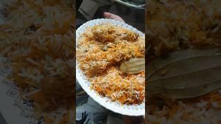 Hyderabadi Chicken Dum Biryani ASMR | #shorts #hyderabadi #chickenbiryani #food #viralvideo