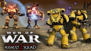 ULTIMATE MOD WARHAMMER 40K: Imperial Fists vs Tau - Men of War: Assault Squad 2