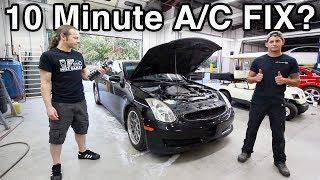 A/C Recharge Kit [ 10 Minute Air Conditioner FIX? ]