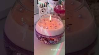 Purple Ocean Water Candle  DIY + ASMR Magic