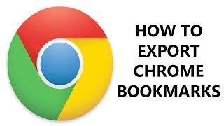 How To Export Chrome Bookmarks [NEW]