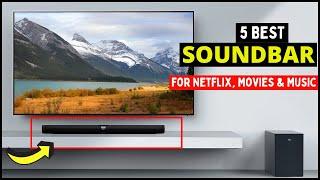 Top 5 Best Budget Soundbar for Netflix, Movies & Music in 2024 | Best Quality Soundbar For Dialogue