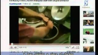 KFC Malaysia responds to Youtube video on food tampering at its restaurant - 12Jul2011