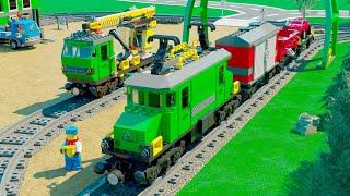 LEGO CITY Cargo Train Animation