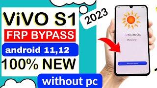 ViVO S1 FRP Bypass (without pc) | ViVO 1907 Android 10/11/12Latest Update 100% New video 2023