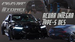 Acura Integra Type-S DE5 -- TOMEI Expreme-Ti Full Titanium Muffler -- Filmed by Evasive Motorsports