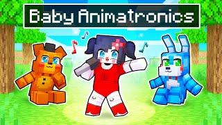 We Became BABY ANIMATRONICS In Minecraft!