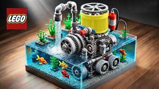 I Built A Giant Lego Water Pump For My Fish  Lego Auto Tech