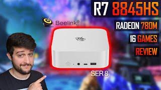 Testing the Ryzen 7 8845HS and Radeon 780M!   ft.Beelink SER 8 Mini PC