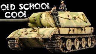 OLD SCHOOL Night Shift ist zurück! Lasst uns den E-100 Monster Tank bemalen (Amusing Hobby 1/35)