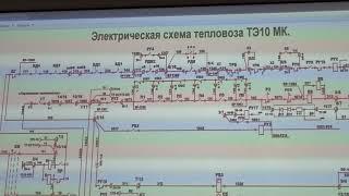 Не подключилось реле РУ2 на ТЭ10МК