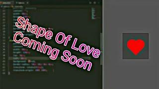 Shape of love | Love div shape | by Html5 & Css3 | Sab's Code