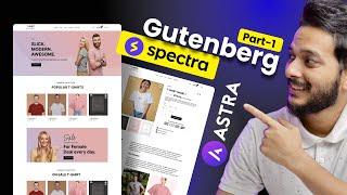 Figma to WordPress Gutenberg Block using Spectra, Astra pro & WooCommerce