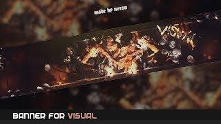 -Visual banner v2 | Made by Neran