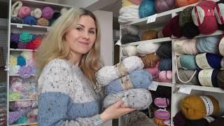 Пряжа для свитера. Обзор пряжи Alize Alpaca Tweed.