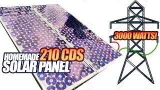 I Turn CD / DVD into a Powerful 3000w Photovoltaic Solar Panel