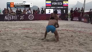Ring B | 2025 U17 Pan-American Beach Wrestling Championships (BRA)