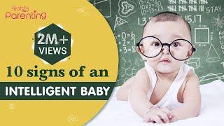 10 Signs Indicate that Your Baby is Intelligent