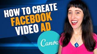 How To Create Facebook Video Ad With Canva 2021 | Facebook Video Marketing 2021