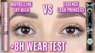 Maybelline Lash Sensational Sky High Mascara Vs Essence Lash Princess False Lash Effect Mascara