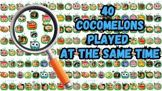 40 Cocomelons Intro Played At The Same Time | Episode 2