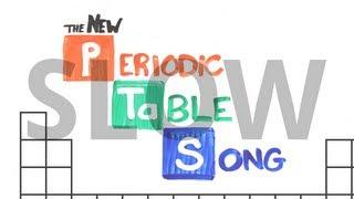 SLOW "The NEW Periodic Table Song (In Order)" (AsapSCIENCE 2013)