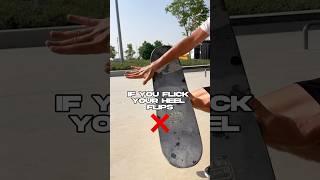 Did you know this about heelflips?#skate #sk8 #skater #skatetips #howtoskate #heelflip #dubai #uae