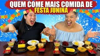 WHO EATS THE MOST FOOD AT THE JUNE PARTY | Sisters' Blog