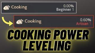 [BDO] Cooking POWER Leveling | Beginner to Artisan